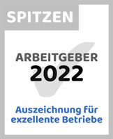 Spitzen Arbeitgeber 2022 - Auszeichnung für exzellente Betriebe